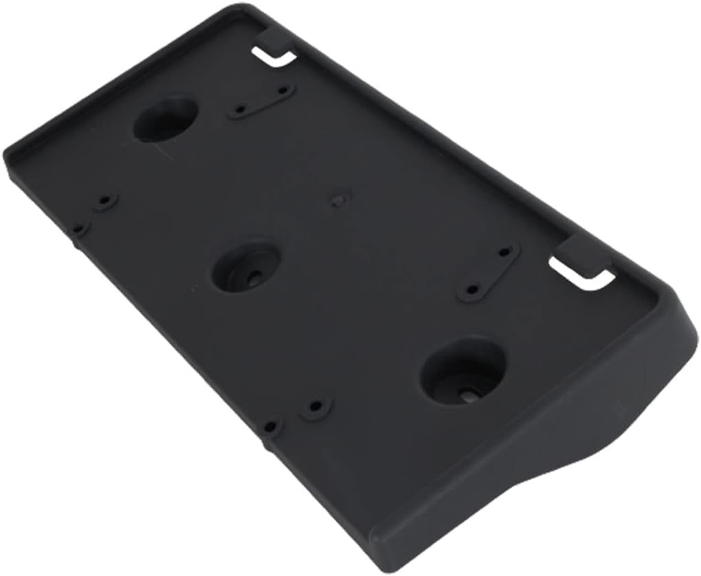 DAT AUTO PARTS Front License Plate Bracket Frame Cover Tag Holder Replacement for 2019-2024 Ford Edge and Edge ST Models Black Textured Made of Plastic FO1068172 KT4Z17A385AB