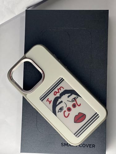 Image of Auxxy E-Vogue Silicon with Metal Ring Cover Exclusively for iPhone 15 Pro Max (Natural Titanium)