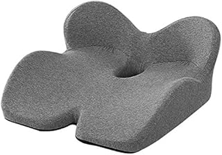 Cojín De Espuma Viscoelástica para Sillas De Ruedas, Cojín De Asiento Ortopédico, Funda Lavable, Cojín Antiescaras para Silla De Ordenador De Oficina, Coche, Silla De Ruedas