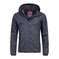 Höhenhorn 26D3 Rigi Herren Regen Jacke Outdoor Rain Freizeitjacke D.Blau Gr M