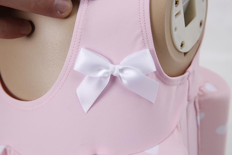 Image of Toddler Kids One-Piece Float Swimsuit with Adjustable Buoyancy UPF 50+ Sun Protection for Beach Pool Boys Girls