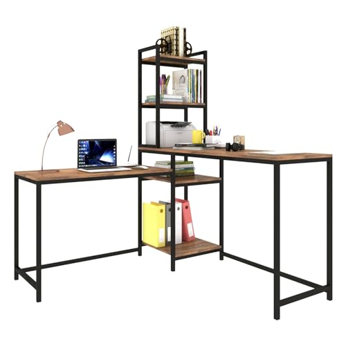 Image of Klaxon Office Table for Home | Workstation Table Desk (FD - Modern DIY)