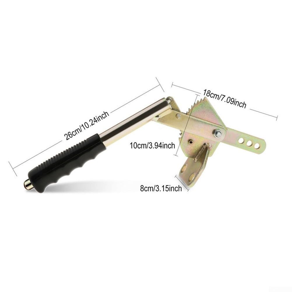 Ricambio per leva del freno a mano per rimorchio, accessorio per rimorchio per roulotte, compatibile con vari modelli di rimorchi (freno a mano + regolatore)