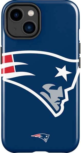 Skinit Impact Phone Case Compatible with iPhone 15 - Officially Licensed NFL New England Patriots Large Logo Design