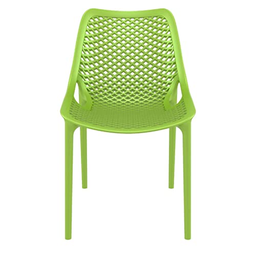 Compamia Air Outdoor Patio Dining Chair In Tropical Green (Set Of 2) #TOP2