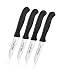 Produktbild ZWEIWOLF Basic Line 4er Set Obstmesser Gemüsemesser | 4 x gerade Klinge | Edelstahl rostfrei, extra scharf, spülmaschinenfest | Made in Solingen