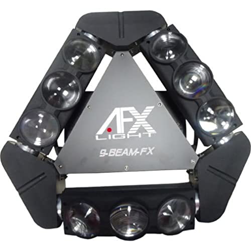 AFX 15-1713 9BEAM-FX Effet de lumière Spider rotatif