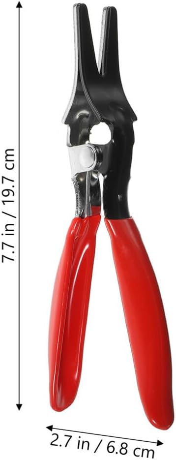 iplusmile 2pcs Auto Hose Removal Pliers Lightweight Mechanic Tool for Line and Vacuum Hose Disassembly Secure Grip Separator for Tight Spaces Effortless Automotive Repairs