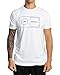RVCA Sport Balance Box Chemise à manches courtes Col rond pour homme - Blanc - Taille XL