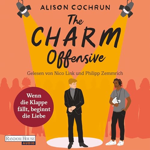 Diseño de la portada del título The Charm Offensive - Wenn die Klappe f&auml;llt, beginnt die Liebe