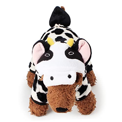 Disfraz de vaca para perros talla XS miniatura 2