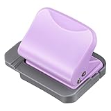 UTHCLO 活页用パンチ 手帳 バインダー対応 多穴連続穴あけパンチ 耐久設計で持ち運び便利 書類整理と効率的な穴あけに