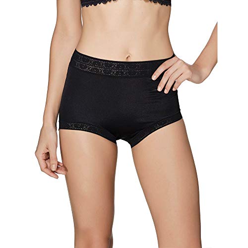Calcinha boyshort Maxi, Triumph,feminino,preto, G