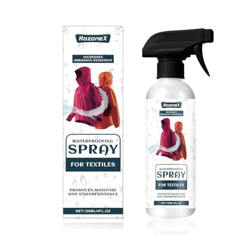 Spray Impermeabilizante Textil, Impregnación Textil para Tiendas de Campaña Lonas Accesorios de Exterior, Impermeabilizante Ecológico en Spray, Impregnación Transpirable - Resistente a los Rayos UV
