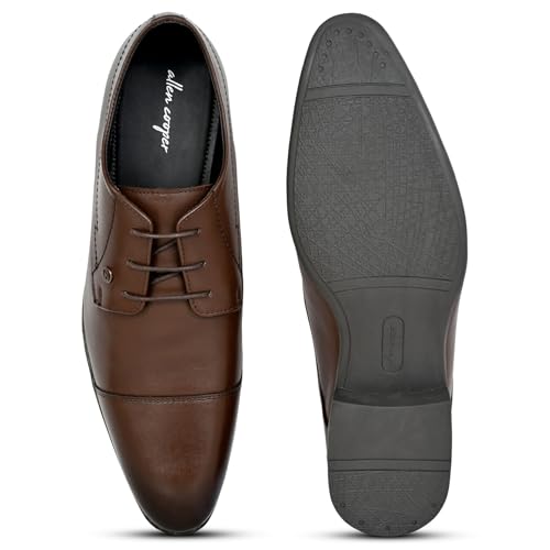 Image of Allen Cooper Genuine Leather Formal Shoes for Men | Business, Wedding Collection