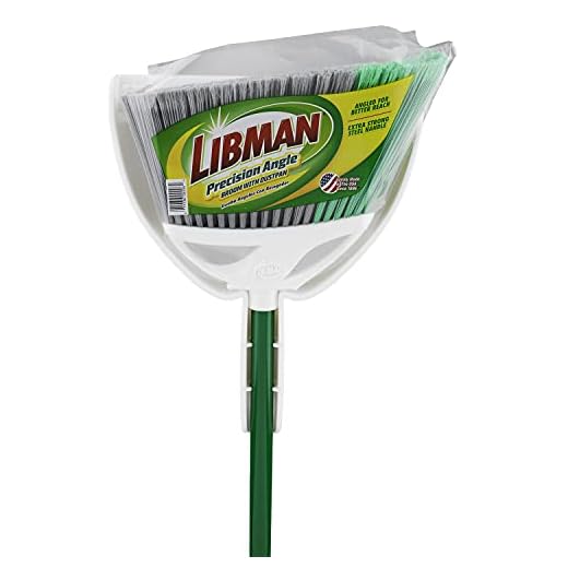 Libman Precision Angle Broom with Dustpan