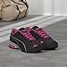 PUMA Women's Tazon 6 Sneakers, Puma Black/Puma Silver/Beetroot Purple, 8.5 M