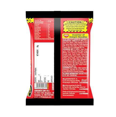 Image of Nissin Geki korean Ramen Spicy Max Flavoured Noodles -80g