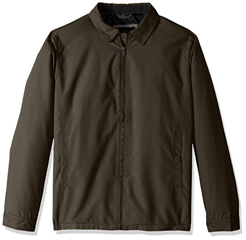 Ike Behar Men's Big Augusta Golf Jacket, Olive, 2X Tall