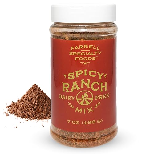 Dairy Free Spicy Ranch Mix by Farrell Specialty Foods &ndash; Dairy, Egg, Soy, Nut, Sugar, & Sodium/Salt...