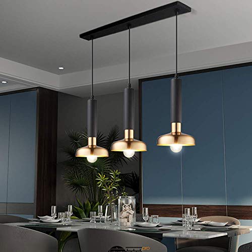 Éclairage de Plafond en Fer Noir E27 Style Rétro pour Restaurant et Loft - 4