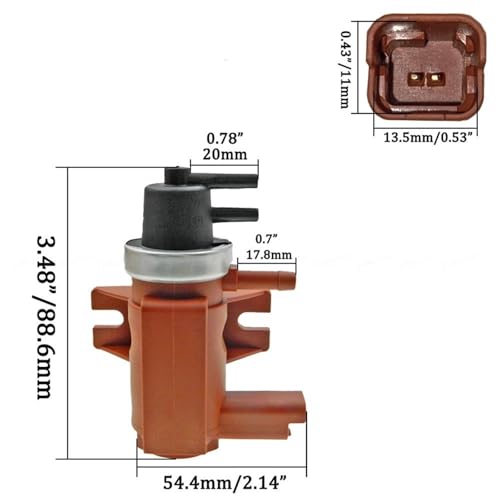 Électrovanne turbo régulation précise de suralimentation 1618C9 M5Q9E882CC