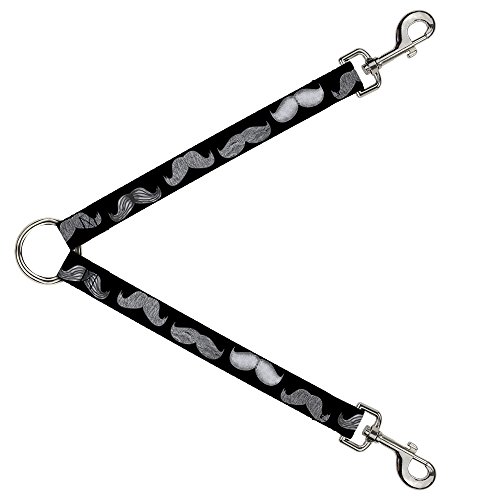 Buckle Down DLS-W31369 Divisor de Correa Doble Color Negro para Evitar Tirones 2