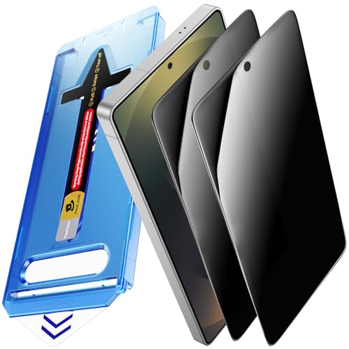 MAGIC JOHN 2 Stück für Samsung Galaxy S25 Ultra für Sichtschutzfolie 28-Grad-schutzwinkel-Einfaches Auto-Dust-Eliminierung 9H Bläschenfrei Einfache Installation