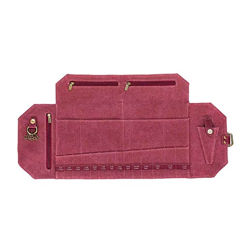 Della Q Needle Case, Red, One Size