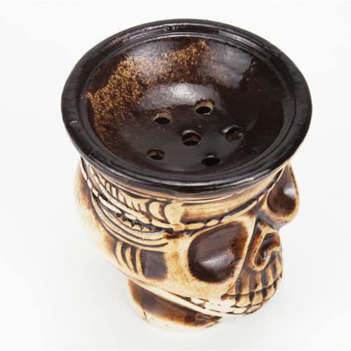FENGCHENG Shisha Phunnel, Hookah Bowl, Handgefertigter Premium Phunnel Shishakopf aus Keramik mit Perfekte Arbeit mit… – Bild 4