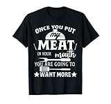 Photo Gallery mettere la carne in bocca divertente grigliata barbecue grill chef grafica maglietta Photo Gallery mettere la carne in bocca divertente grigliata barbecue grill chef grafica maglietta