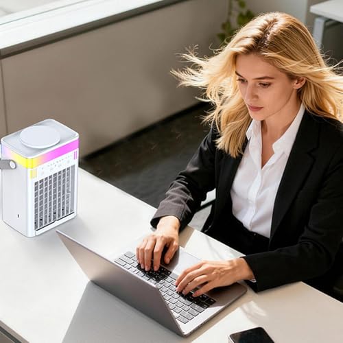 Humidificateurs de bureau ventilateur de refroidissement 3 modes vent