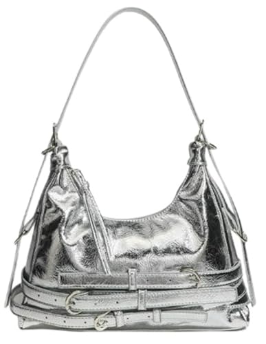 2025 Retro Stylish Women’s Bag PU Hobo Purse with Adjustable Strap Chic Y2K Handbag Capacity Tote for Fall Winter