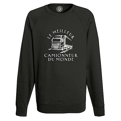 Sweatshirt Homme Camionneur vêtement de transport pour chauffeur routier poids lourd