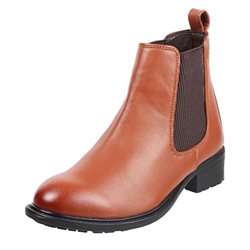 Image of Mochi Women Leather Ankle Boot