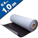 Lámina magnética autoadhesivas 0,4mm x 0,62m x 1m