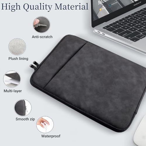 Funda MacBook 12 A1534 estilo pantera negra para diseño y oficina móvil 6