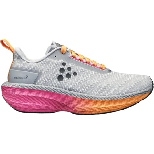 Craft Women's Endurance 2 Sneaker, Platnum-Sour, 10