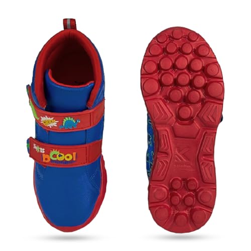 Image of KazarMax Hopits Kids Boys and Girls Ankle Length | High Top | Slip-on Sneakers Shoes | Lightweight | Outdoor Shoes Collection