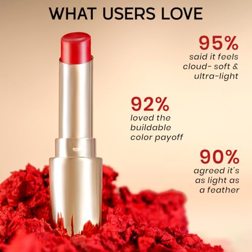 Image of INSIGHT Air Whip Lipstick - Executive Glow| Blurred Matte Finish | Air Whipped Mousse Texture | Ultra Lightweight, Buildable Pigment | Hydrating Long Wear Comfort - 3.75g