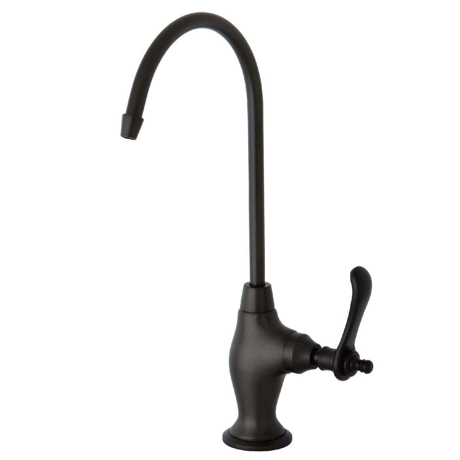 Kingston Brass Gourmetier KS3195TL Templeton Design 1/4 Turn Water Filter Faucet, Oil Rubbed Bronze