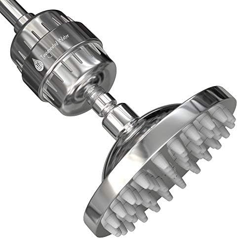 Miniatura 7 de Invigorated Water PH005 - Kit de reemplazo de filtro de ducha para pH Energize, filtro de agua dura de 15 etapas, elimina el cloro y los metales,