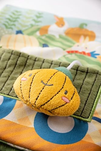 Image of Stephen Joseph, Soft Fabric Book, Soft Activity Baby Book - 6 Sensory Filled Pages, Sensory Toys for Babies and Toddlers, Farm