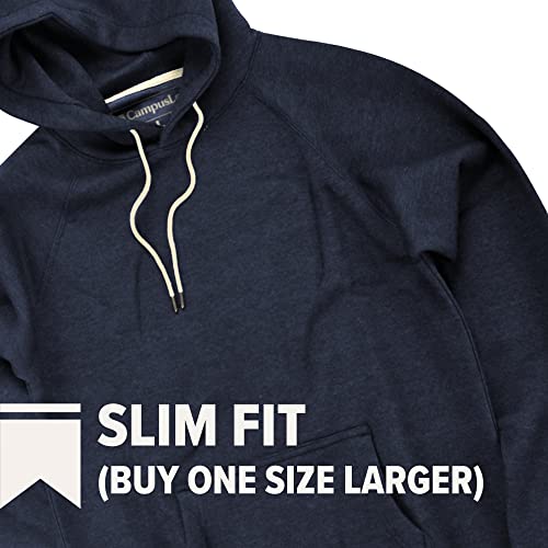 Collegiate Simple Distressed Unisex Adult Slim Fit Pullover Hoodie Collection3