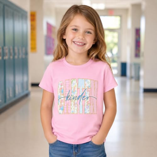Image of Kindergarten Shirts for Girls Watch Out Kindergarten Here I Come Shirt Kids Back to School T Shirt Children School