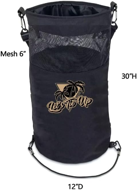 Let's Tie Up Portable Boat Trash Can | Reusable Trash Bag | Boating Storage | Fishing, Sandbar, Fishing, RV, Camping