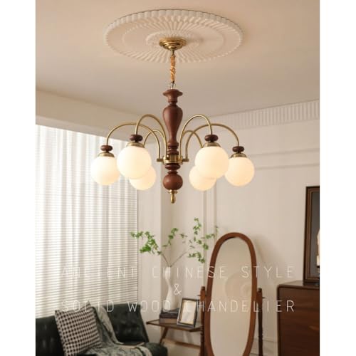 Décoration champêtre avec ce grand luminaire rustique à 3 têtes