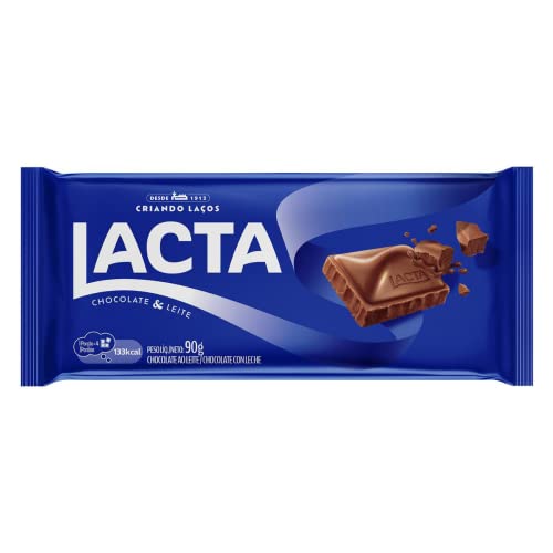 Chocolate ao Leite Lacta Pacote 90G