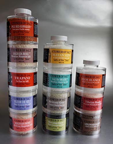 Miniatura 2 de Sal de ónix hawaiano en un tarro apilable