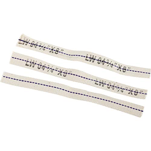 American Wick 3/4 in. x 8 in. Flat Lamp Wick (3 Count) - 1 Each